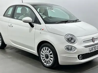 Used Fiat 500 Lounge 69 HP (50 kW) 2020 White Hatchback