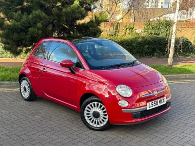 Occasion Fiat 500 Lounge 69 ch (50 kW) 2008 Rouge Citadine