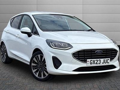 Used Ford Fiesta Titanium X 125 HP (91 kW) 2023 White Hatchback