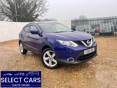Used Nissan Qashqai N-TEC 110 HP (80 kW) 2015 Blue SUV