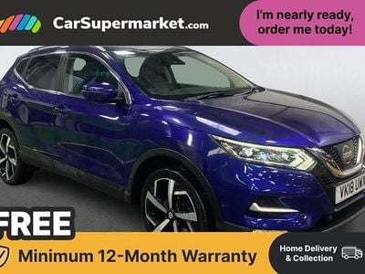 Used Nissan Qashqai Tekna 110 HP (80 kW) 2018 Blue SUV