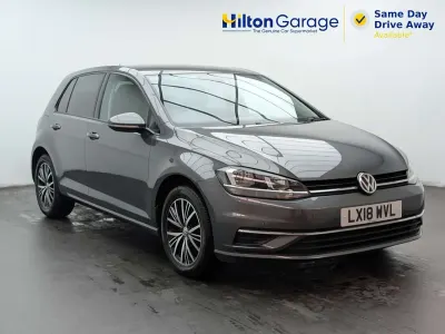 Begagnad VW Golf VII SE 125 HK (91 kW) 2018 Grå Halvkombi