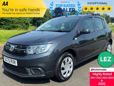 Used Dacia Sandero Essentiel 75 HP (55 kW) 2020 Grey Hatchback
