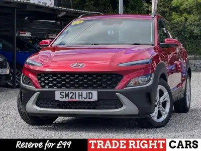 Used Hyundai Kona SE 118 HP (86 kW) 2021 Red SUV