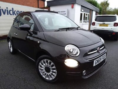 used Fiat 500C 1.2 LOUNGE DUALOGIC EURO 6 (S/S) 2DR PETROL FROM 2019 FROM TELFORD (TF2 6PL) | SPOTICAR