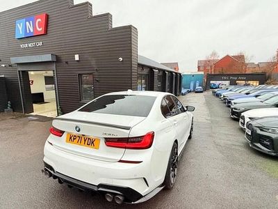 White Used 2021 BMW 330e M Sport Sedan | £21,491 (Fair price)