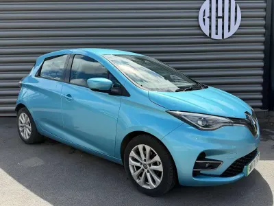 Used Renault Zoe Iconic 80 kW (109 HP) 2021 Blue Hatchback
