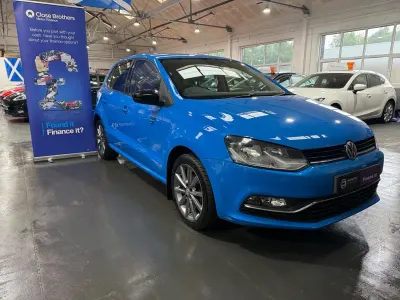 Used VW Polo Design 2015 Blue Hatchback