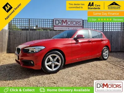 Used BMW 116 Comfort Edition 116 HP (85 kW) 2016 Red Hatchback