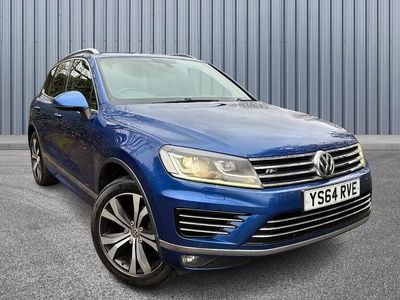 Used VW Touareg R-line 2015 Blue SUV