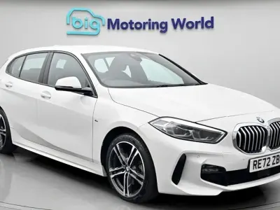 Used BMW 118 M Sport 136 HP (100 kW) 2022 White Hatchback