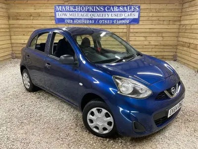 Used Nissan Micra Visia 80 HP (58 kW) 2014 Blue Hatchback