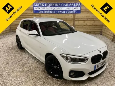 Used BMW 116 M Sport 116 HP (85 kW) 2015 White Hatchback