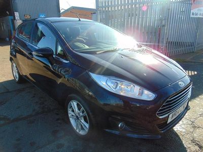 Used Ford Fiesta Zetec 2014 Black Hatchback