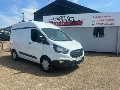Used Ford Transit Custom 105 HP (77 kW) 2019 White Van
