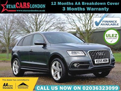 Grey Used 2015 Audi Q5 S-line plus SUV | £10,000 (Fair price)