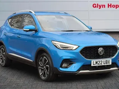 Used MG ZS Exclusive 106 HP (77 kW) 2022 Blue SUV