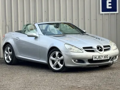 Used Mercedes SLK280 2007 Silver Cabriolet