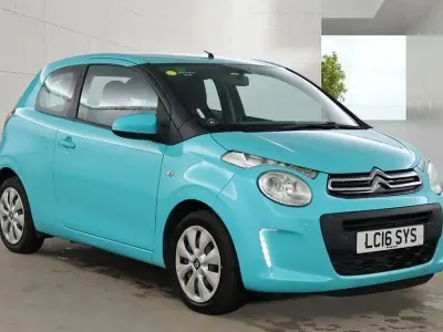 Used Citroën C1 Feel 68 HP (50 kW) 2016 Blue Hatchback