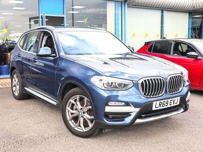Used BMW X3 xLine 2019 Phytonic blue SUV