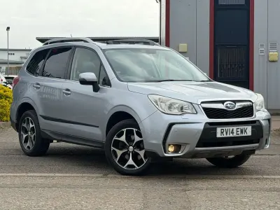 Begagnad Subaru Forester 150 HK (110 kW) 2014 Silver SUV