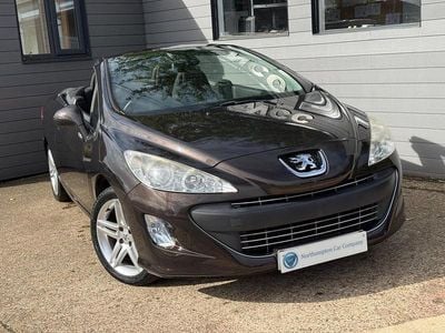 Brown Used 2009 Peugeot 308 CC Cabriolet | £1,995 (Fair price)