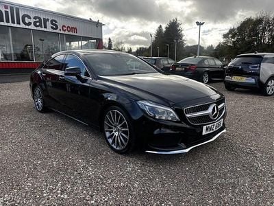 Black Used 2017 Mercedes CLS350 AMG Line Premium Coupe | £14,200 (Fair price)