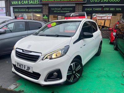 White Used 2017 Peugeot 108 GT-line Hatchback | £5,695 (Fair price)
