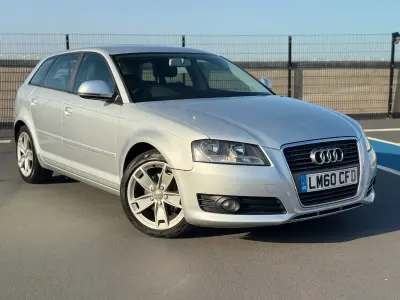 Used Audi A3 Sport 2010 Silver Hatchback