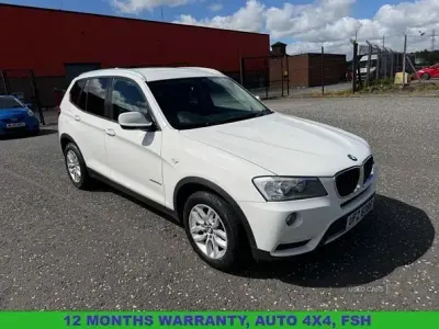 Used BMW X3 184 HP (135 kW) 2011 White SUV