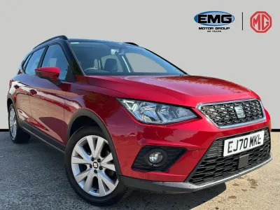 Used Seat Arona SE Technology 95 HP (69 kW) 2021 Red SUV