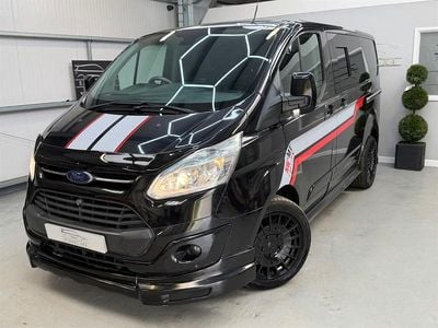 Begagnad Ford Transit Custom Limited 125 HK (91 kW) 2016 Svart Van