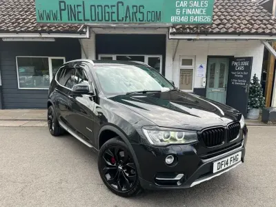 Begagnad BMW X3 xLine 2014 Svart SUV