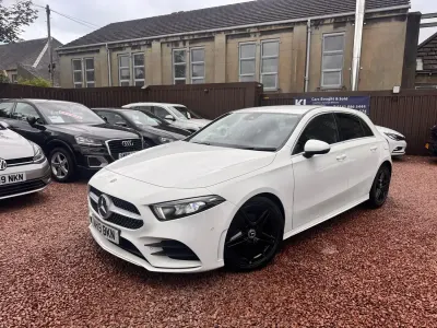 Used Mercedes A180 Executive 136 HP (100 kW) 2019 White Hatchback
