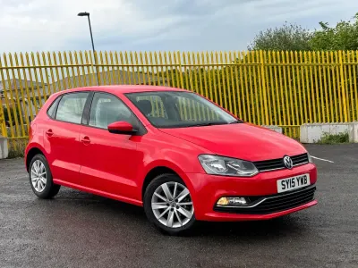 Used VW Polo SE 2015 Red Hatchback