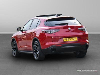 Used Alfa Romeo Stelvio Ti 276 HP (202 kW) 2019 Red SUV