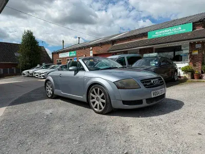 Used Audi TT Roadster 180 HP (132 kW) 2004 Silver Cabriolet