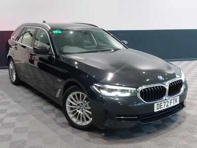 Black Used 2022 BMW 530e Comfort Edition Estate | £23,998 (Fair price)