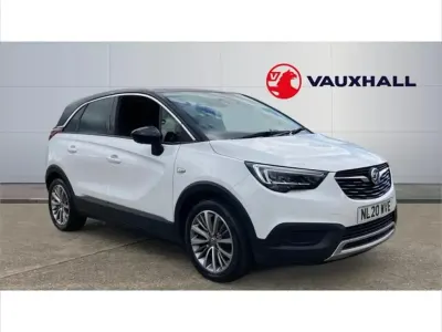 Used Vauxhall Crossland X 83 HP (61 kW) 2020 White SUV
