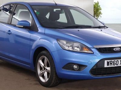 Used Ford Focus Zetec 2010 Blue Hatchback