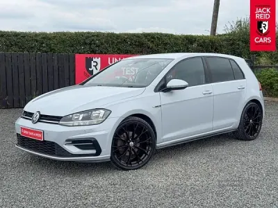 Used VW Golf VII R-line 150 HP (110 kW) 2017 Silver Hatchback