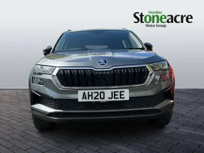 Używany Skoda Karoq SE L 147 KM (108 kW) 2022 Szary SUV
