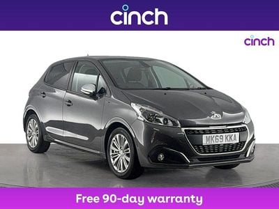 Grey Used 2019 Peugeot 208 Signature Sky Hatchback | £8,499 (Fair price)
