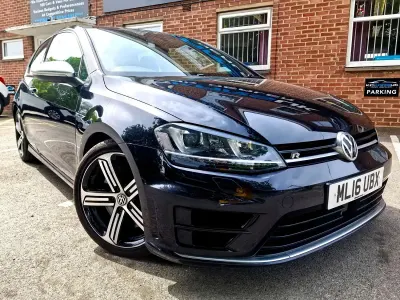 Used VW Golf VII R 300 HP (220 kW) 2016 Black Hatchback