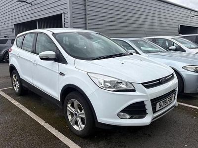 Used Ford Kuga Zetec 150 HP (110 kW) 2016 White SUV