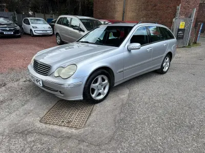 Used Mercedes C180 Avantgarde 2003 Silver Estate