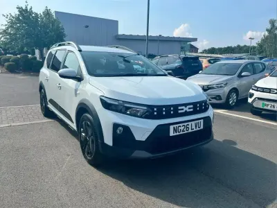 New Dacia Jogger Expression 155 HP (114 kW) 2026 White MPV