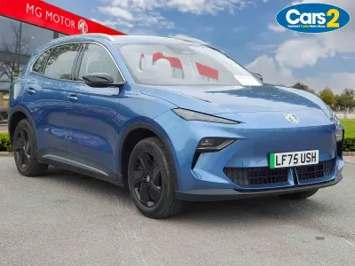 Nowe MG MG5 EV SE 123 kW (168 KM) 2025 Niebieski Kombi