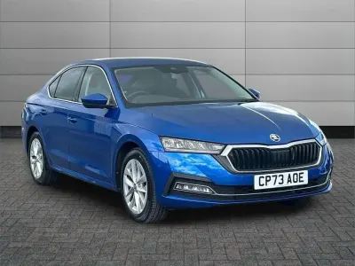 Used Skoda Octavia SE L 150 HP (110 kW) 2023 Race blue metallic Hatchback