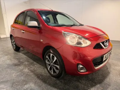 Używany Nissan Micra N-TEC 80 KM (58 kW) 2017 Czerwony Hatchback